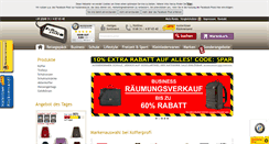 Desktop Screenshot of kofferprofi.de
